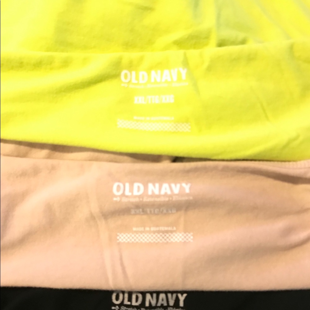 Old Navy Camy-tanks. 3 pieces. 2X